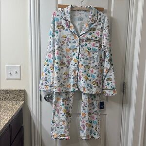 Roller Rabbit x Target Pajama Set in Roadtrip Size XS (NWT)